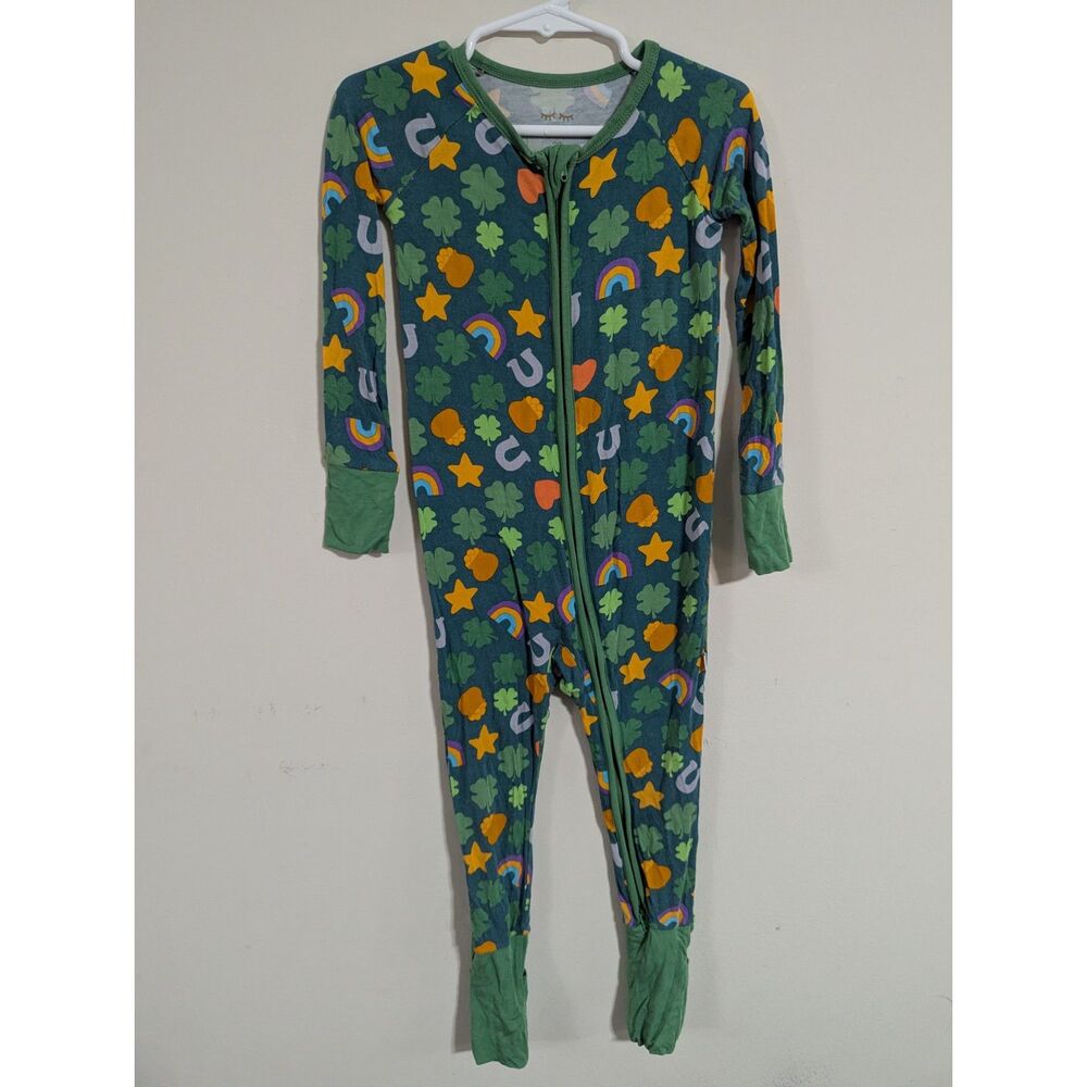 EUC Little Sleepies Lucky Zippy size 2T